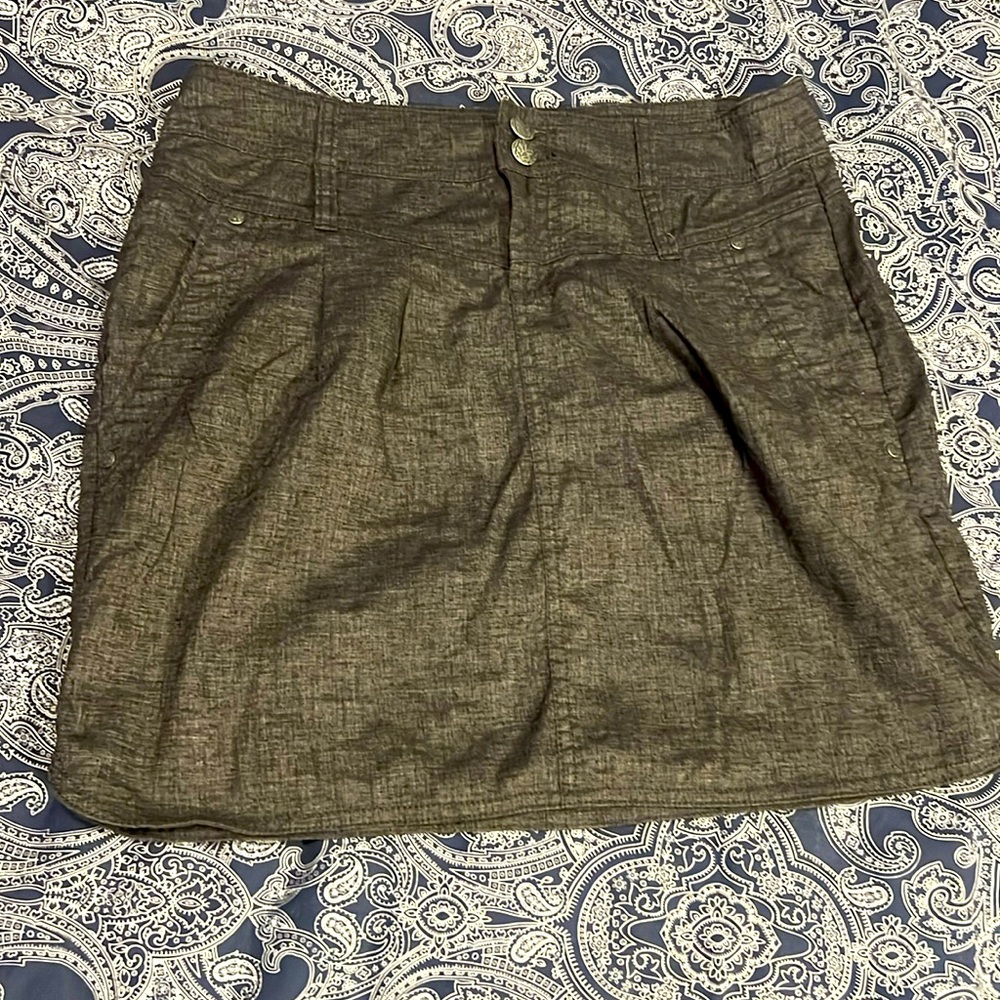 🔥PRANA Y2K GREY DENIM SKIRT #SUMMERTIME